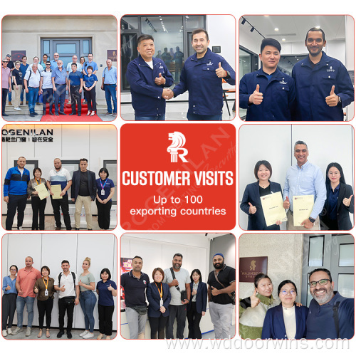 Customizable Waterproof Outdoor Aluminium Patio Doors